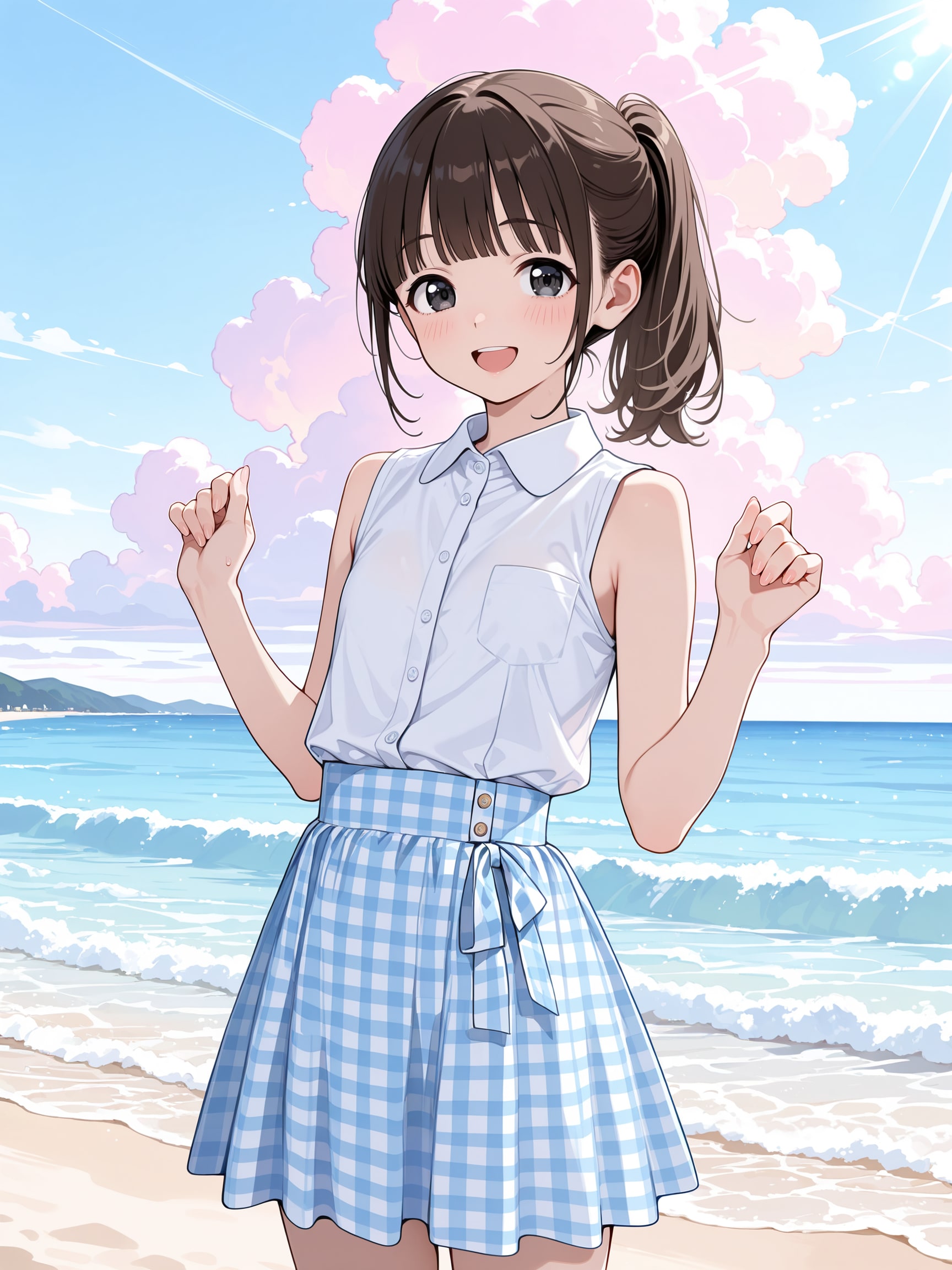 雫ちゃん写真集の為の撮影会（水着）