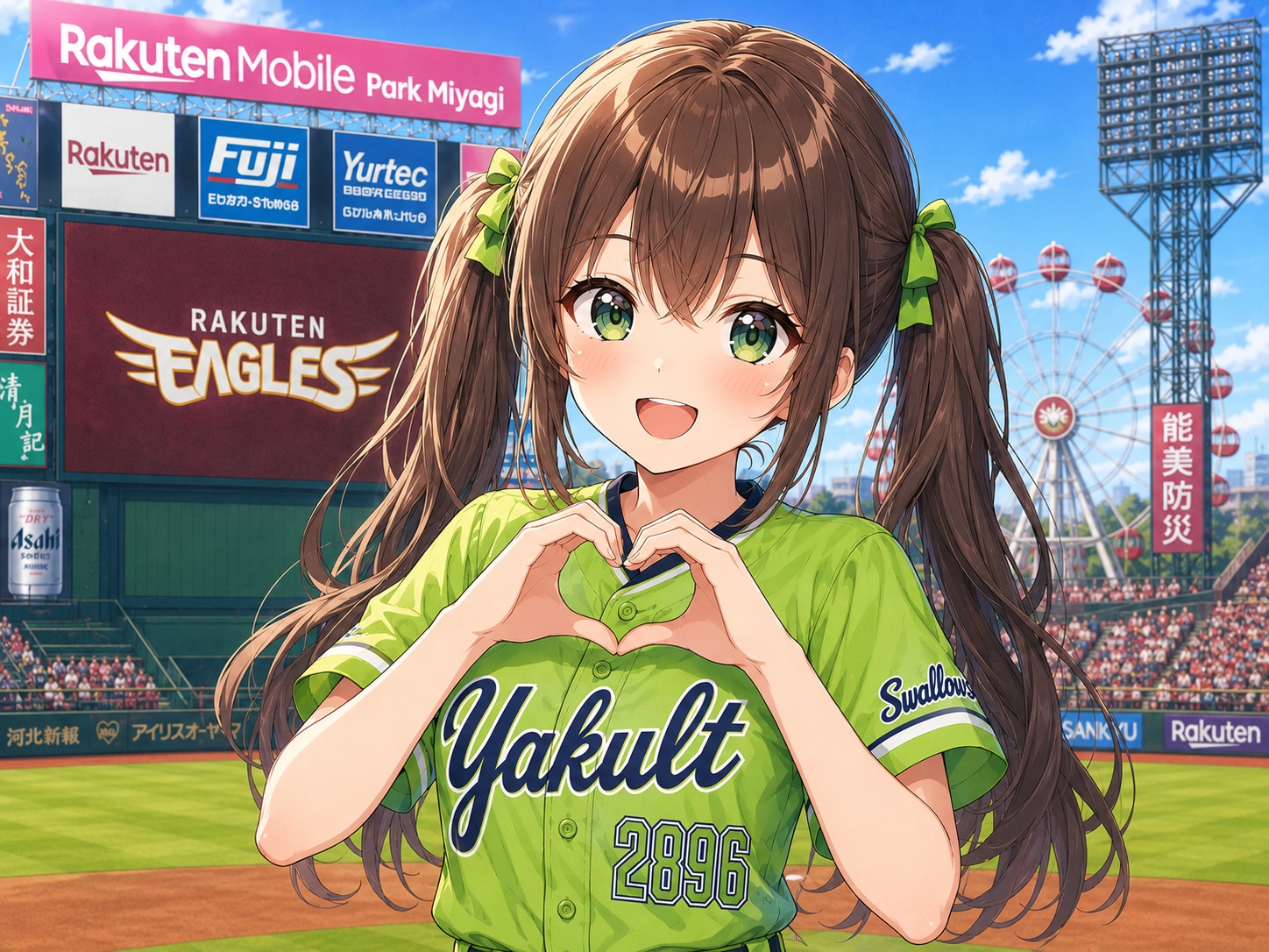 行くぞ、楽天スタジアム！