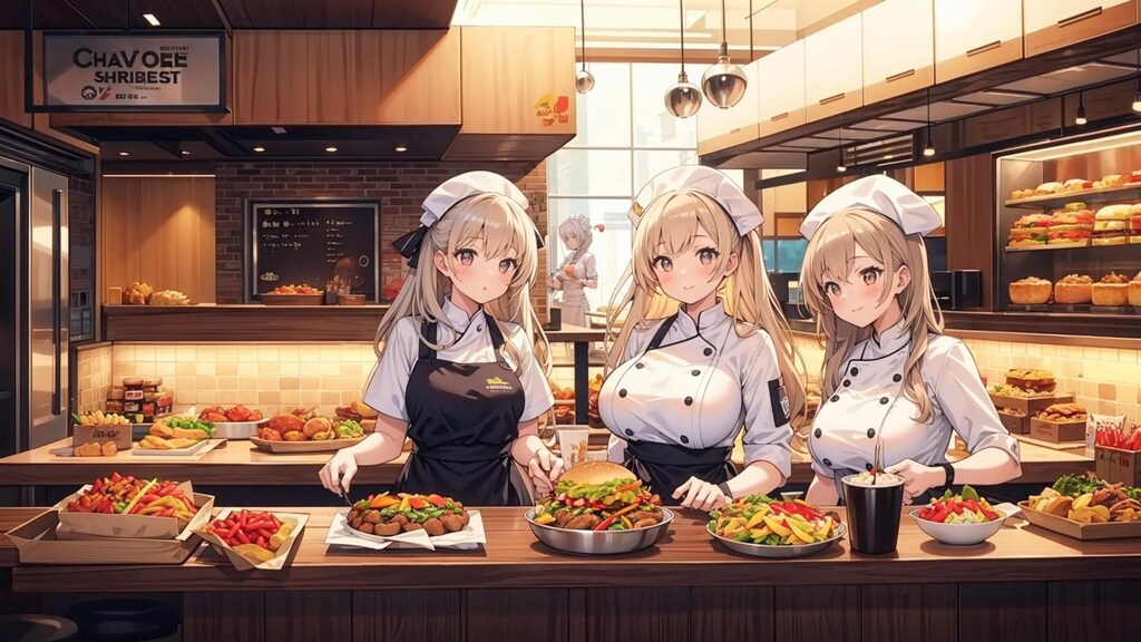 ファーストフード店