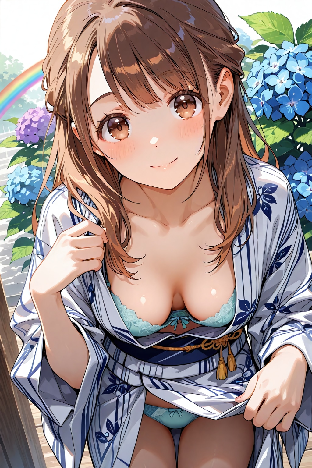 胸チラ016