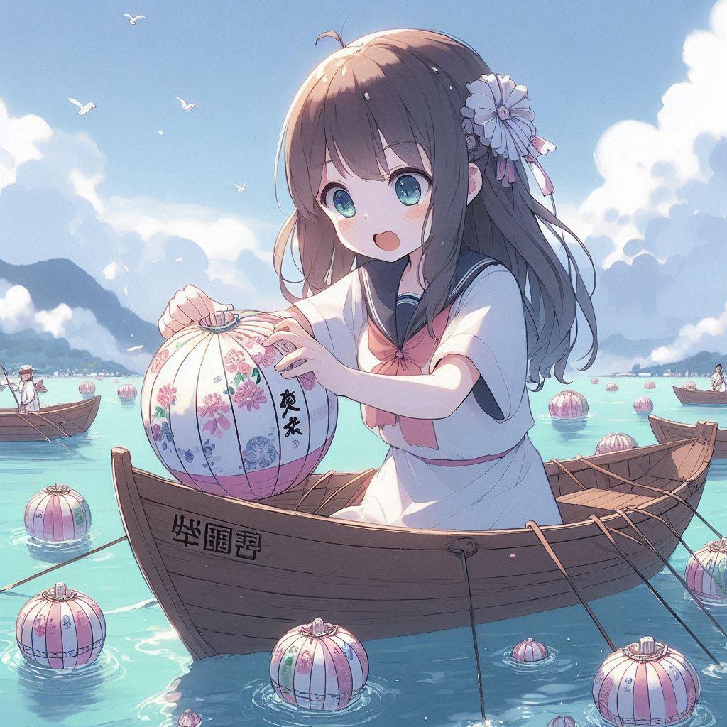 [Dalleさんで]○ートボールを作る女の子[ボートボール] | の人気AIイラスト・グラビア