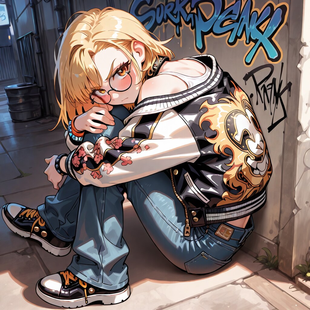 パンクおねーさん。