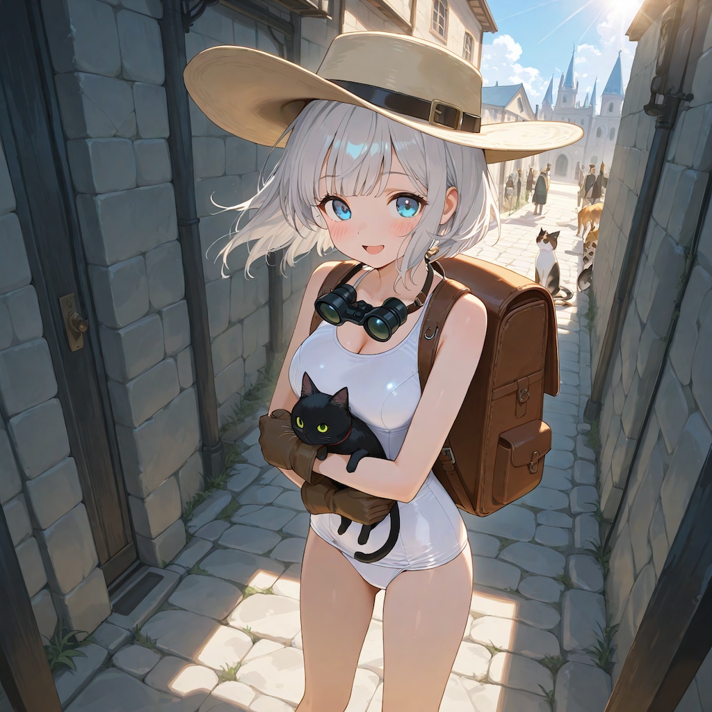 スク水探検隊、出発！