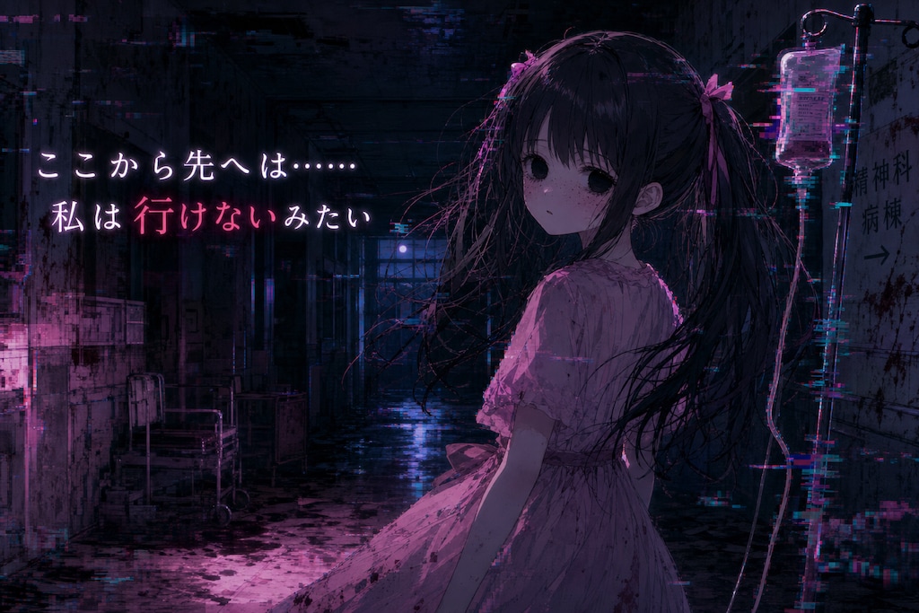 一緒に肝試ししてた女の子が突然不穏な感じになり出した