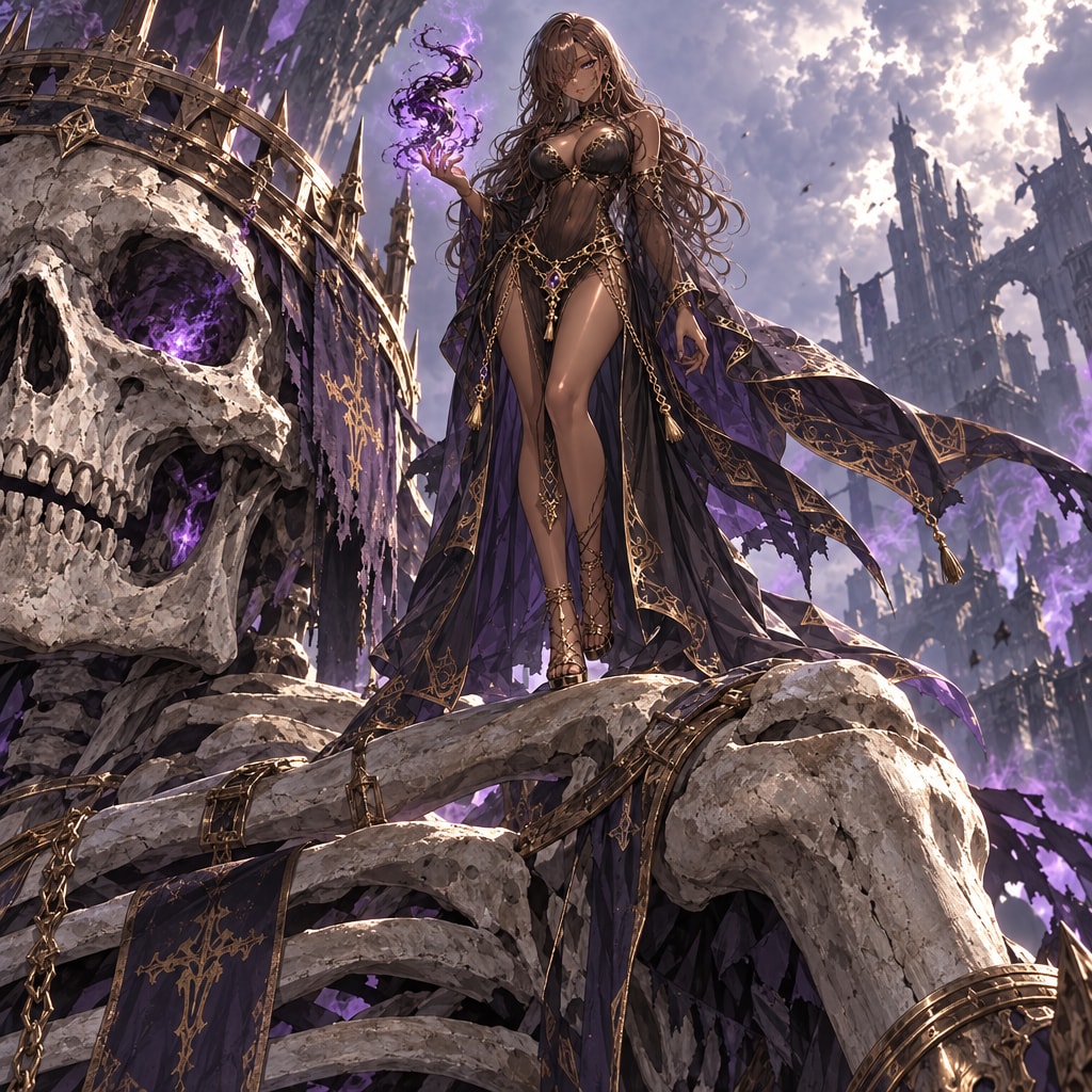 目隠れの黒魔術師４ | の人気AIイラスト・グラビア