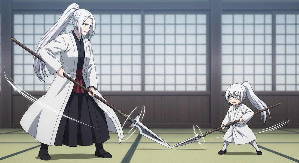 白ぽに 戦闘訓練