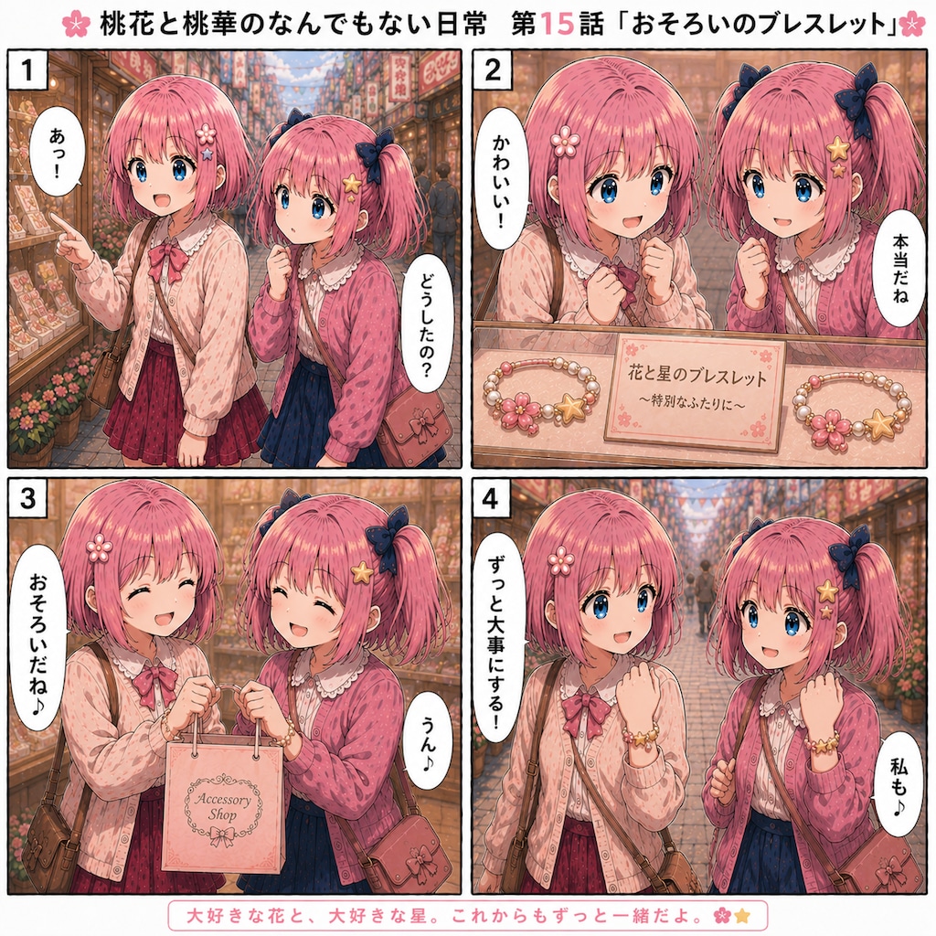 桃花と桃華のなんでもない日常⑮
