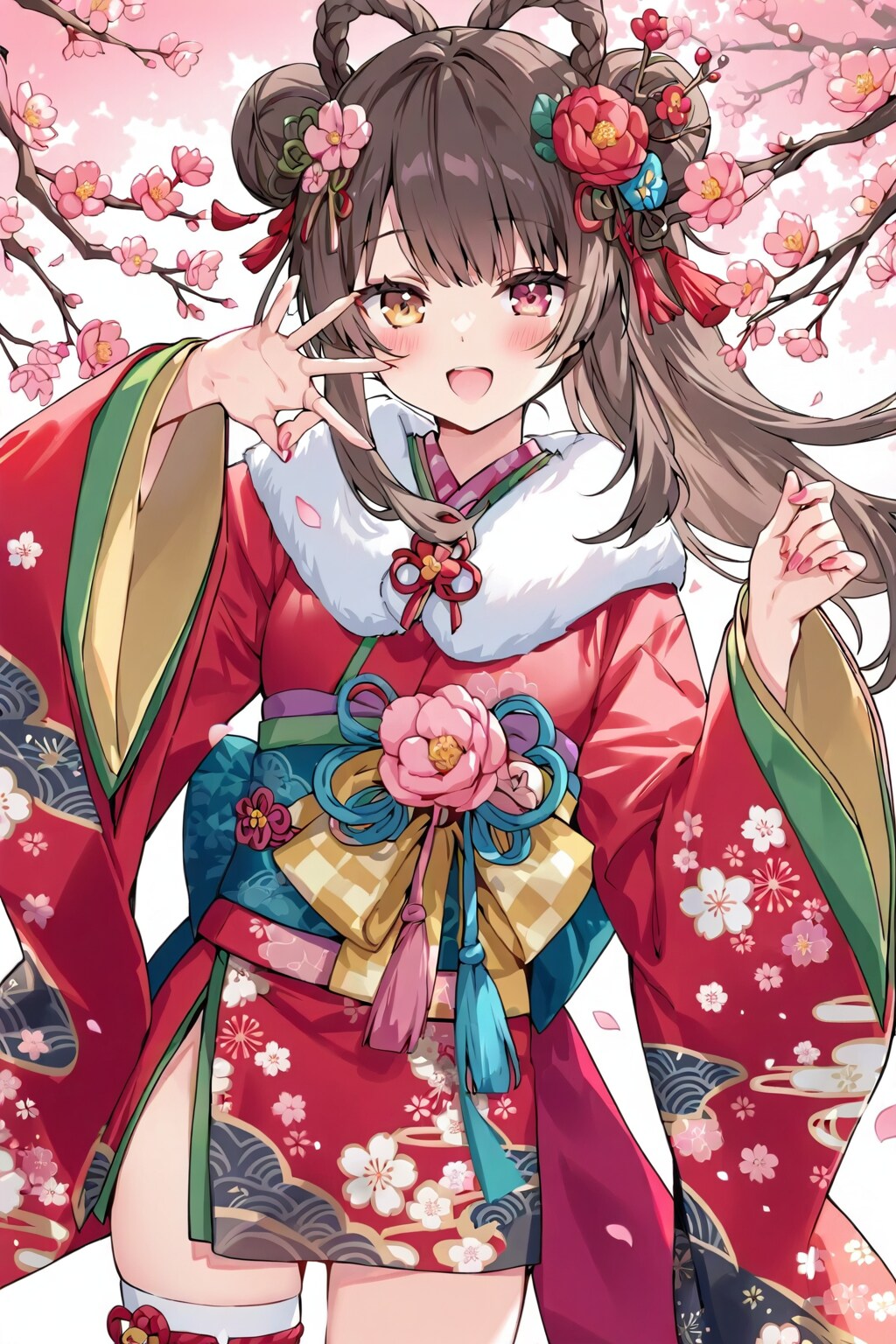 「梅花孃」 | の人気AIイラスト・グラビア