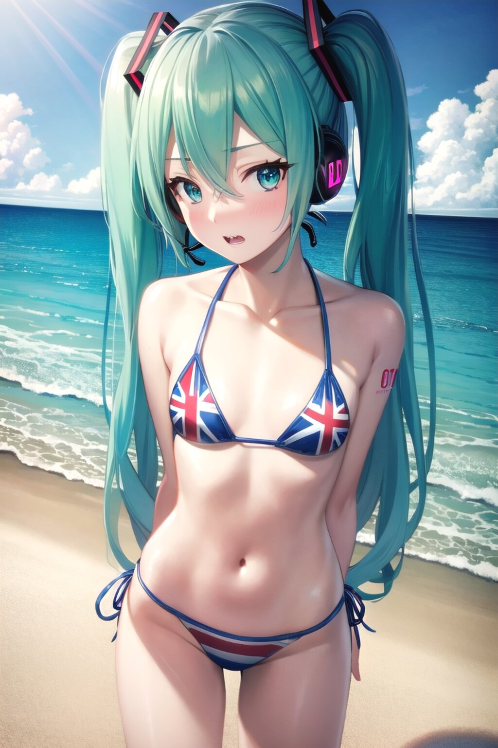 ミクさんで覚えておくビキニの柄②