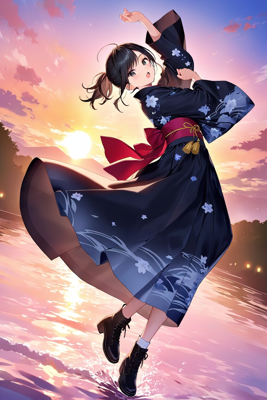 Aine chan in Yukata