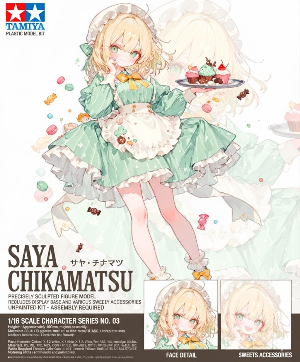 プラモの箱絵少女