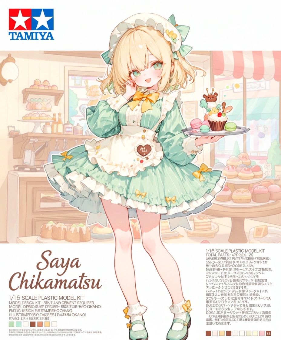 プラモの箱絵少女 | の人気AIイラスト・グラビア