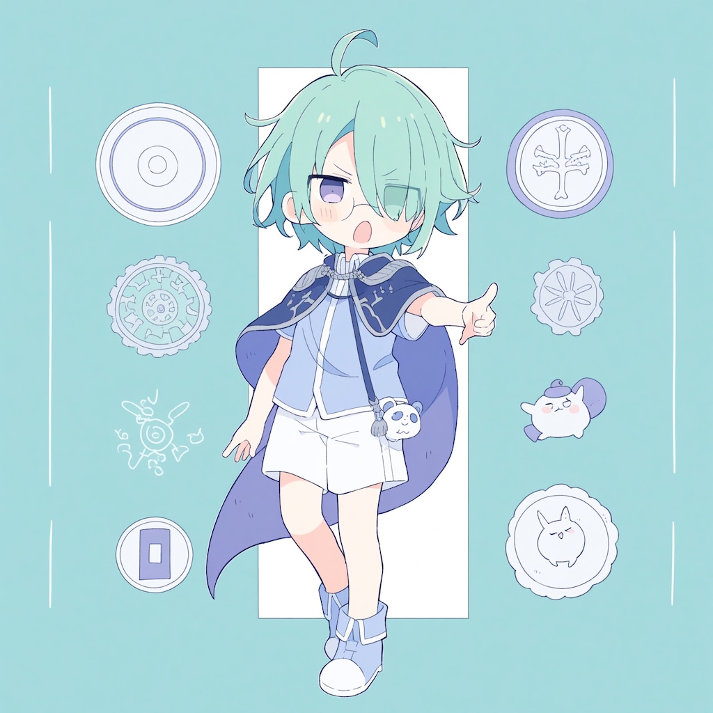 メカクレボーイ