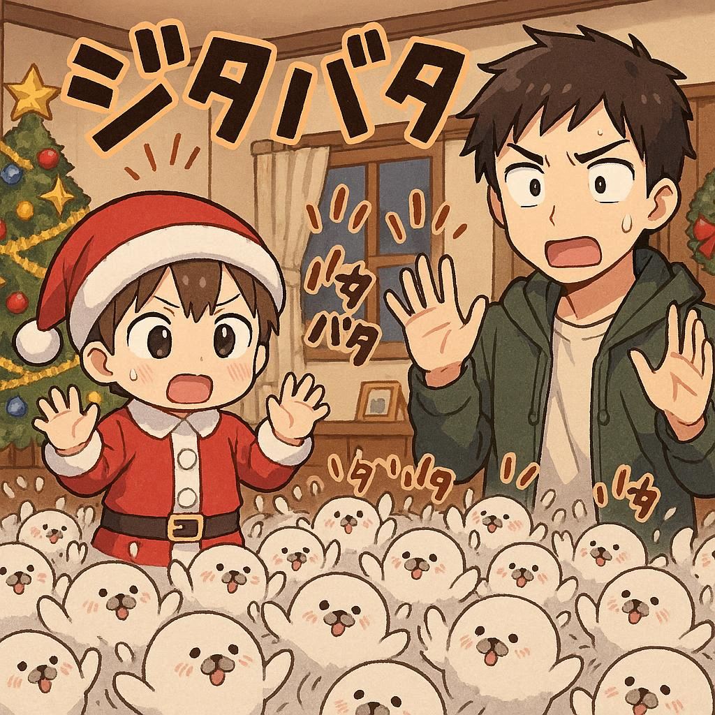 ジタバタアザラシを応援するぞー！ | の人気AIイラスト・グラビア