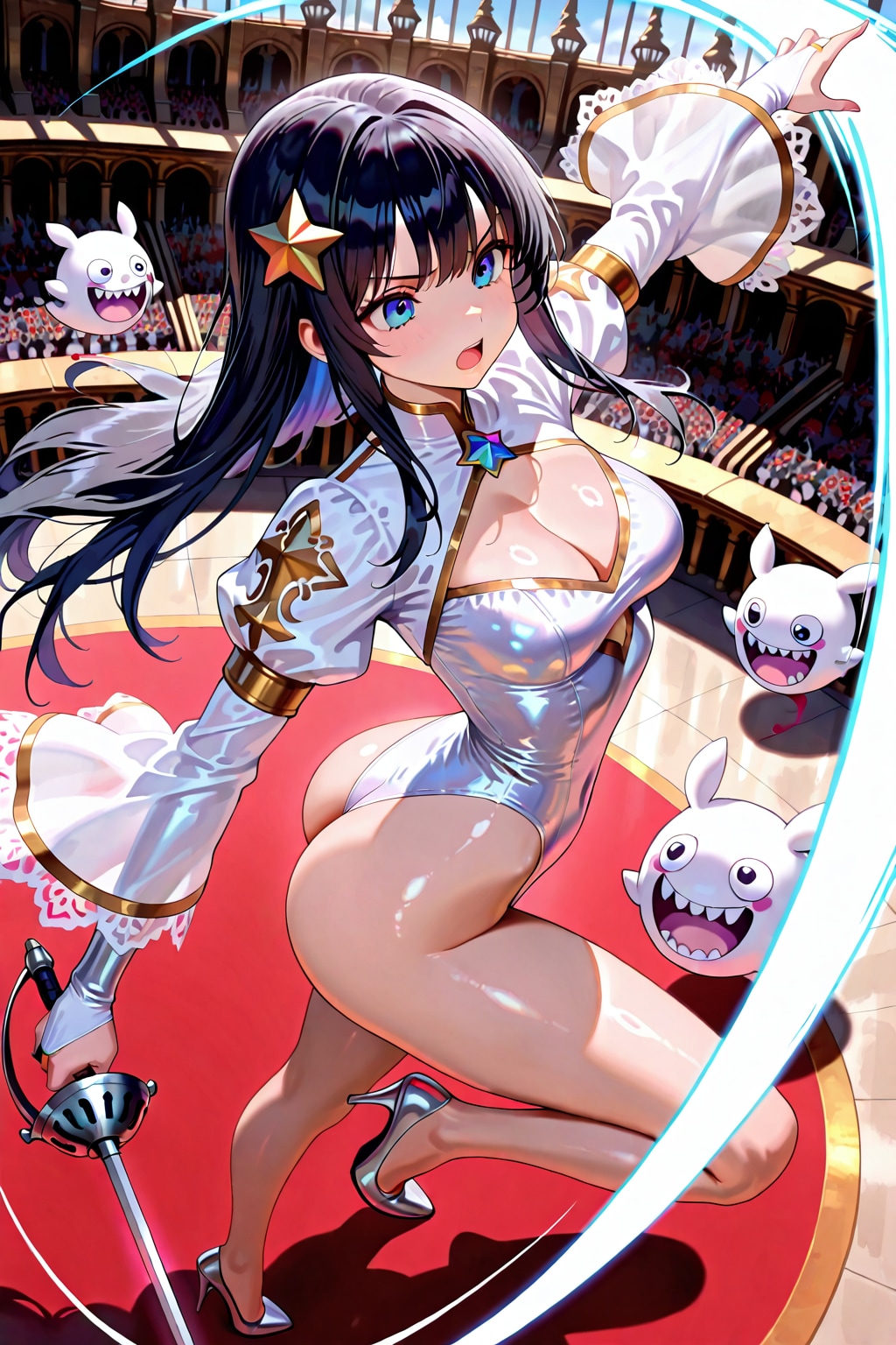 61_クールでエ●かっこいい剣士さん-2