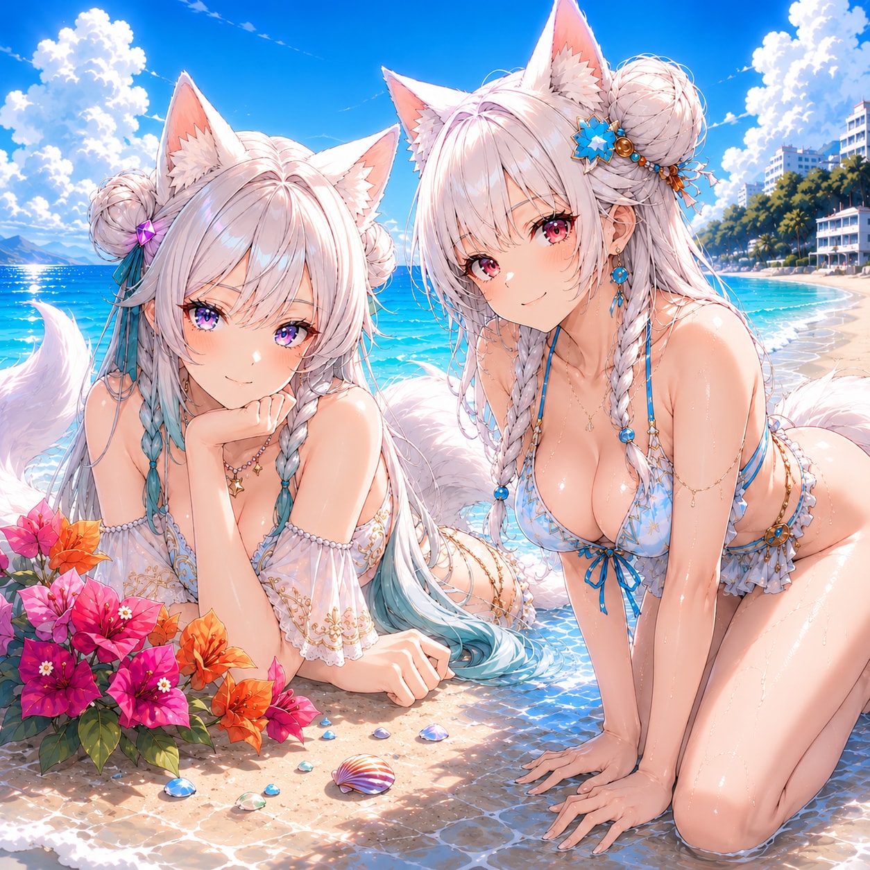 👙うちの子　夏バカンス✨⛵☀️✨