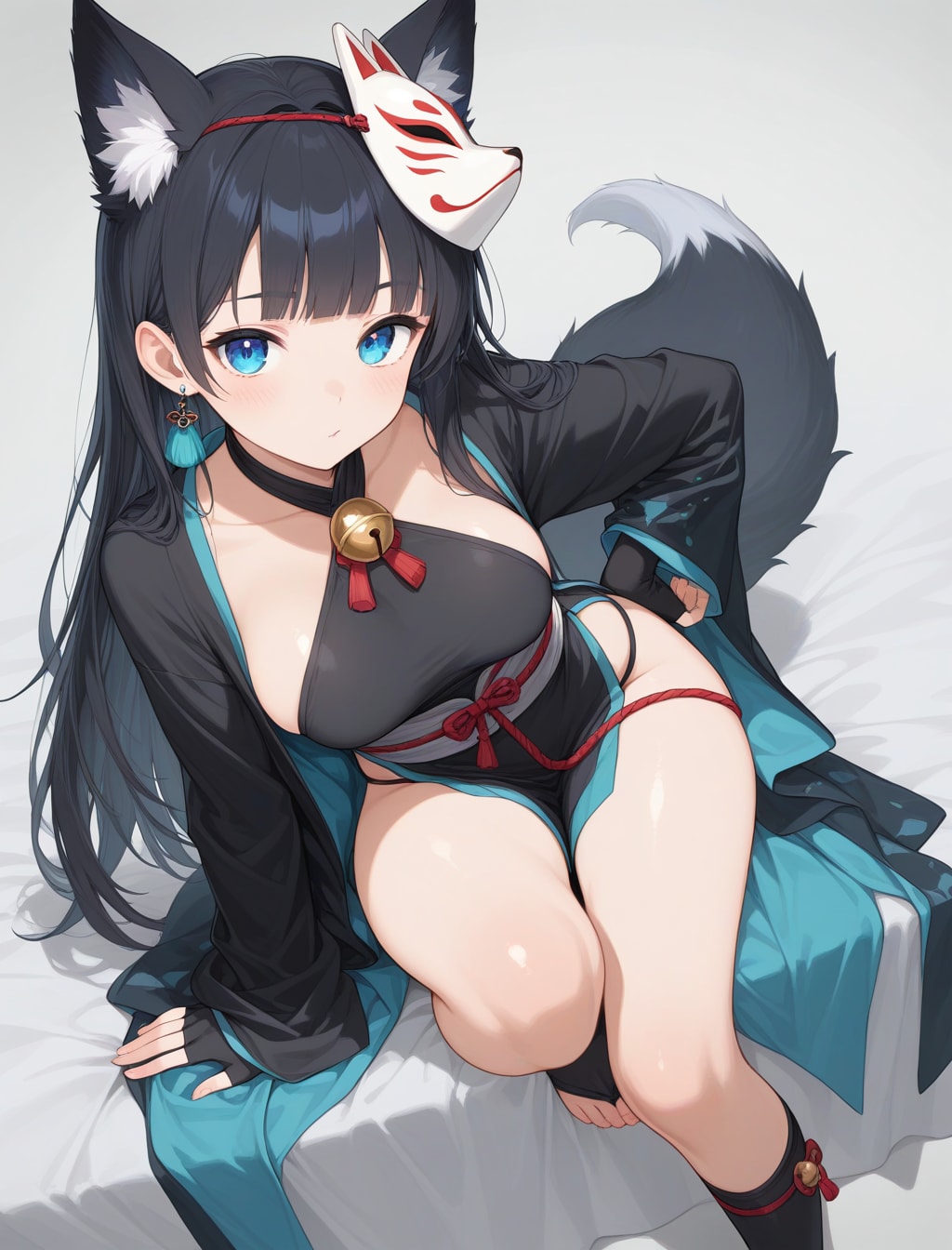 狐面の変化