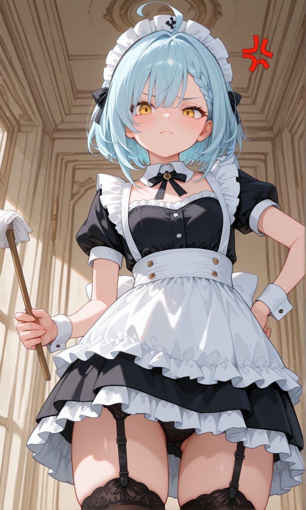 ミルフィとルミエルのパンちら(/ω＼*)