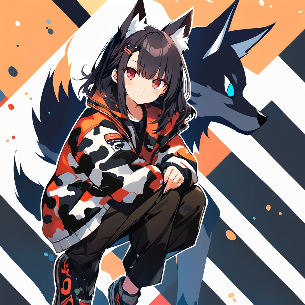 冬迷彩 | の人気AIイラスト・グラビア