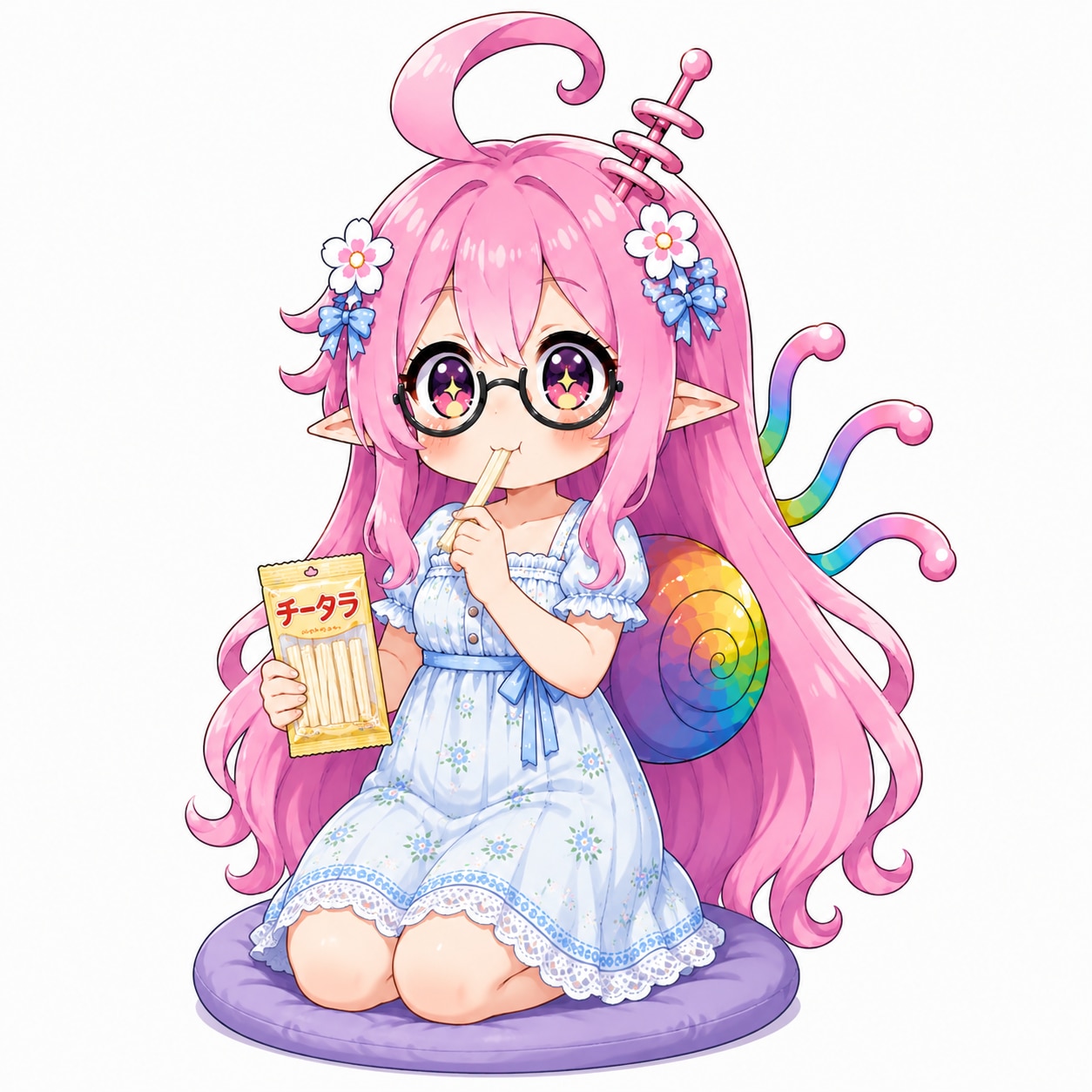 チータラは礼儀正しく食べるのん | の人気AIイラスト・グラビア