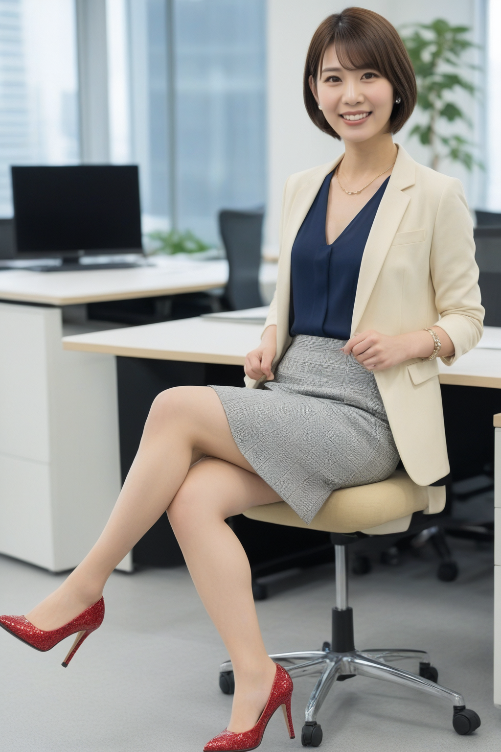 【浅倉める】27歳 証券会社勤務のOL