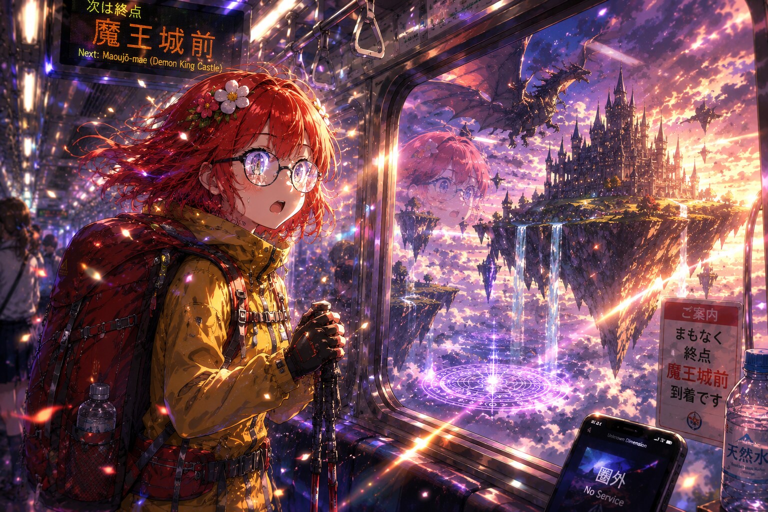ある日突然、終点が魔王城前になっていた。