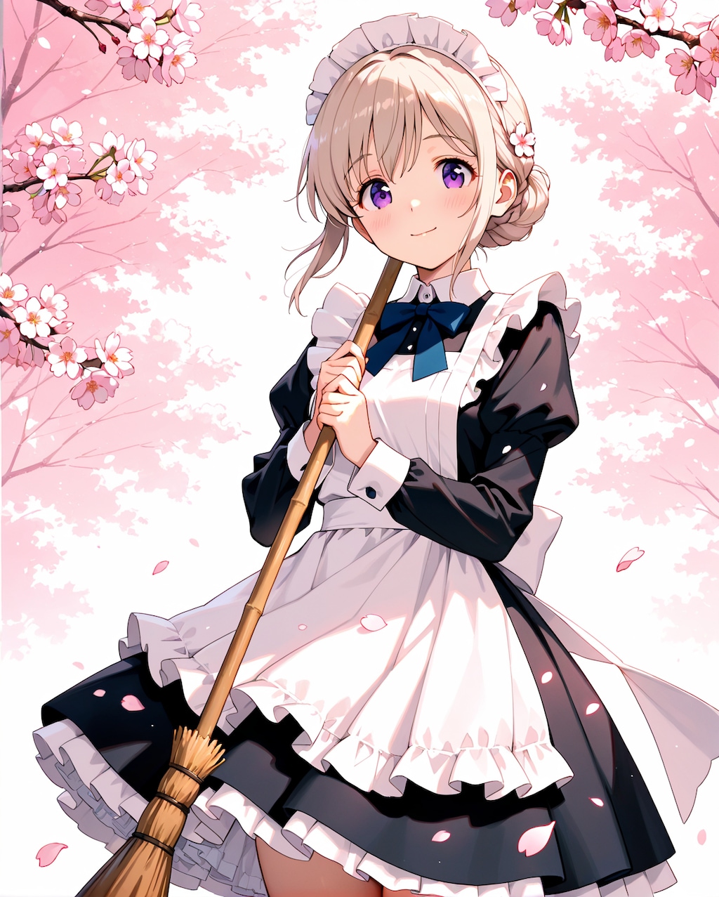 お掃除メイドさん