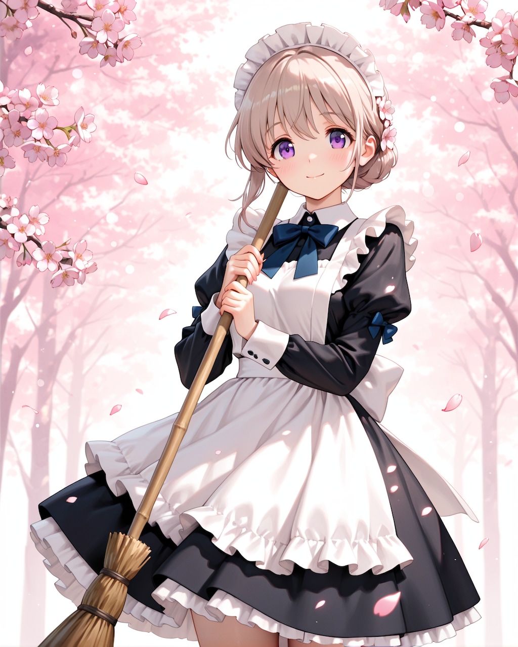 お掃除メイドさん