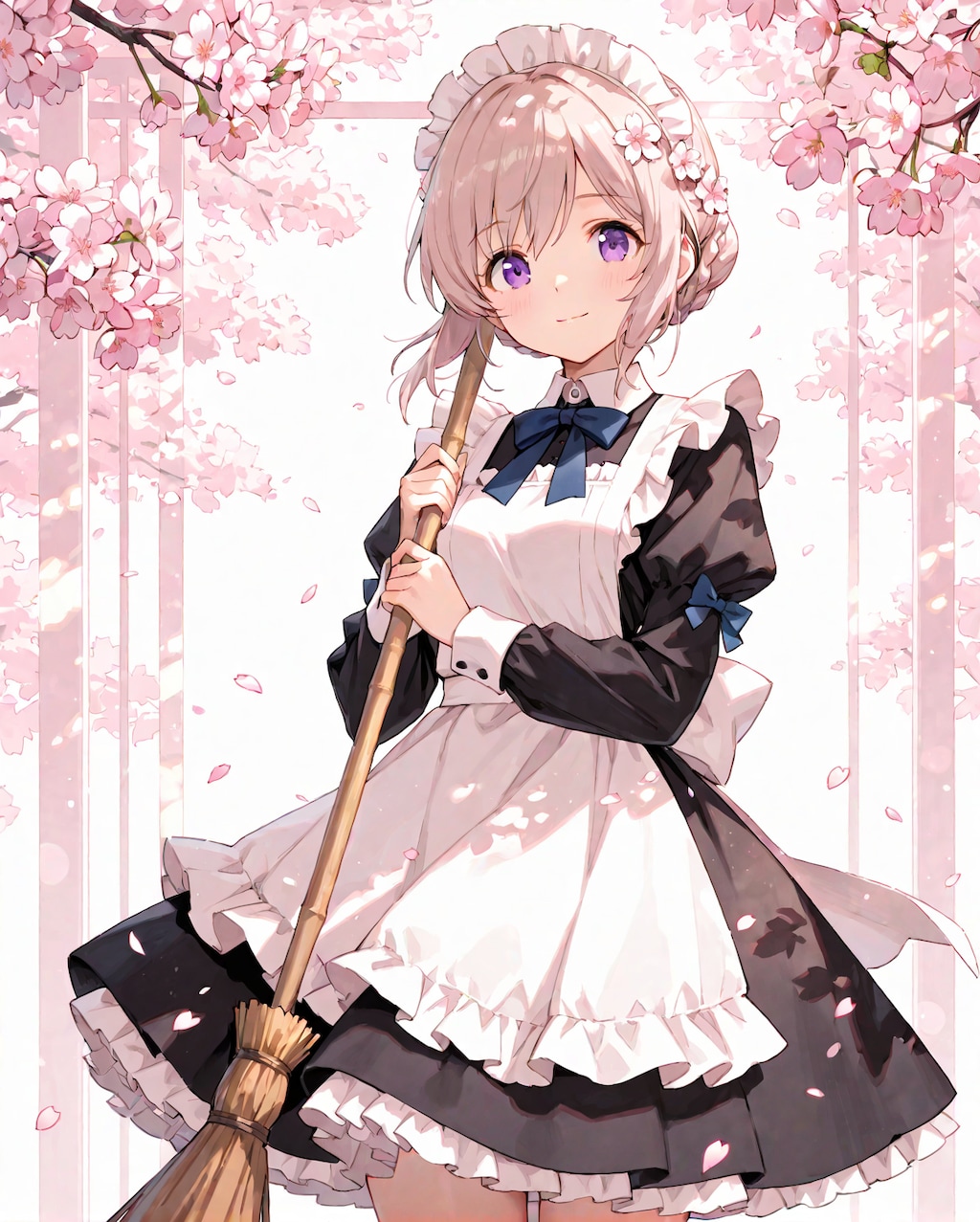 お掃除メイドさん