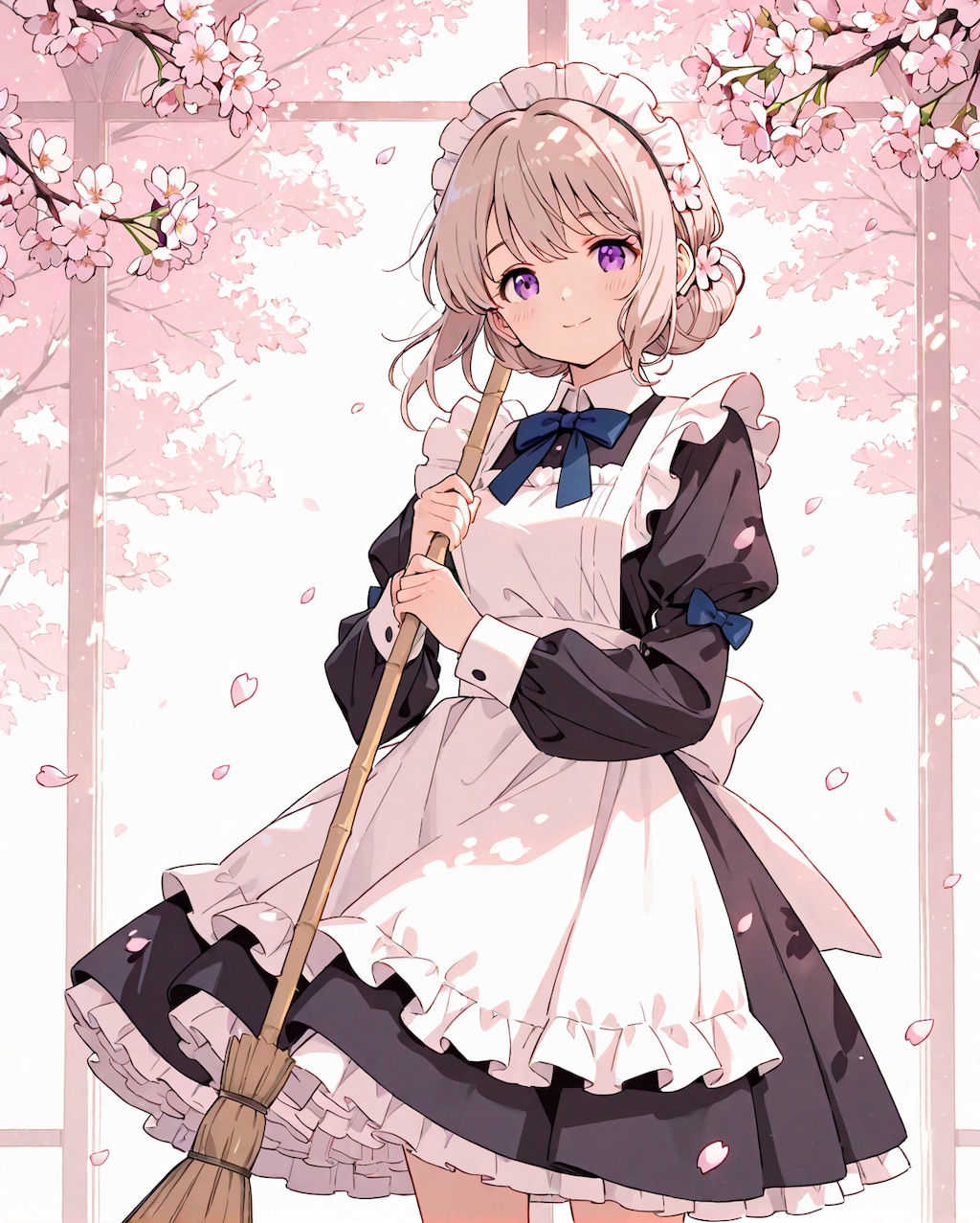 お掃除メイドさん