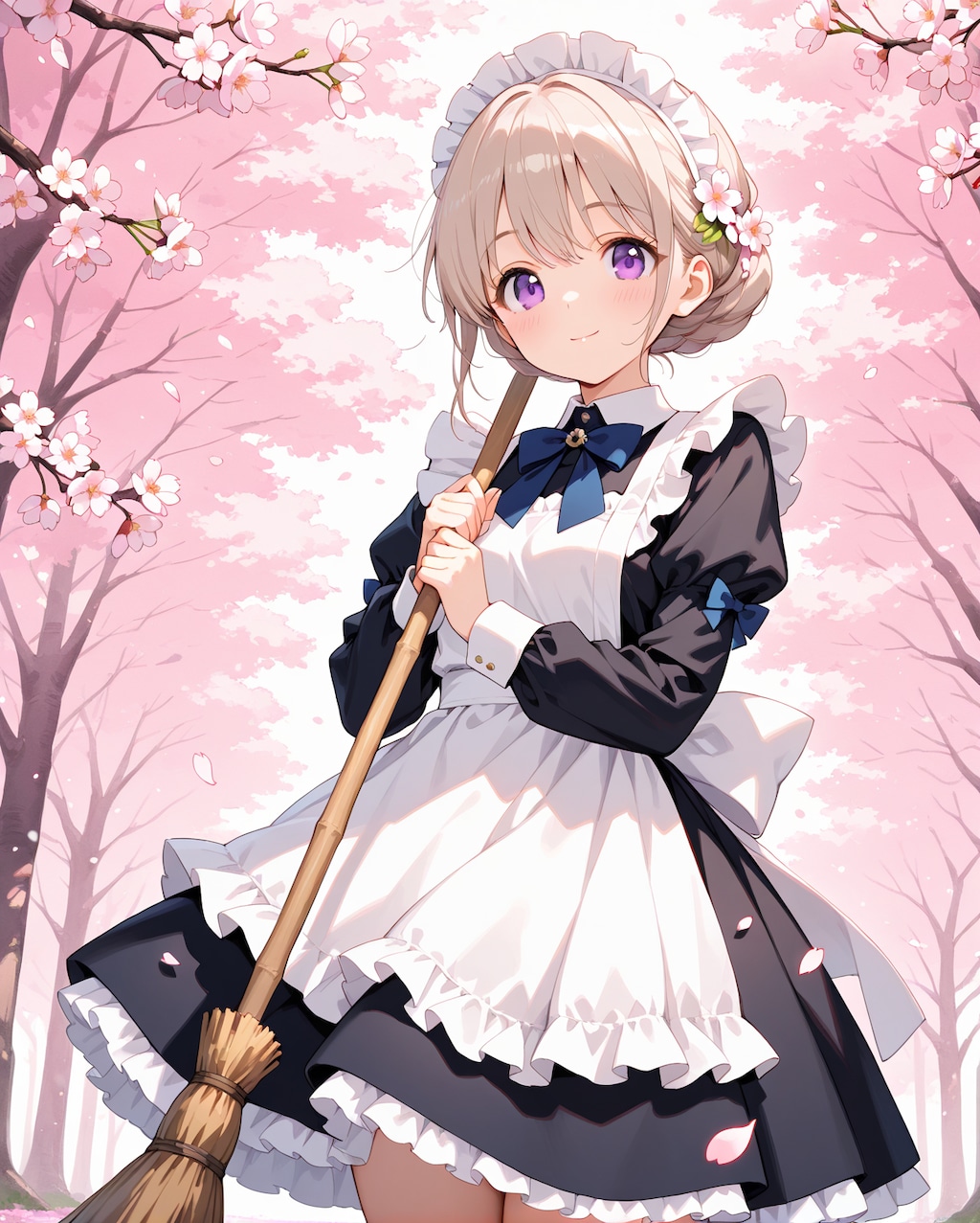 お掃除メイドさん