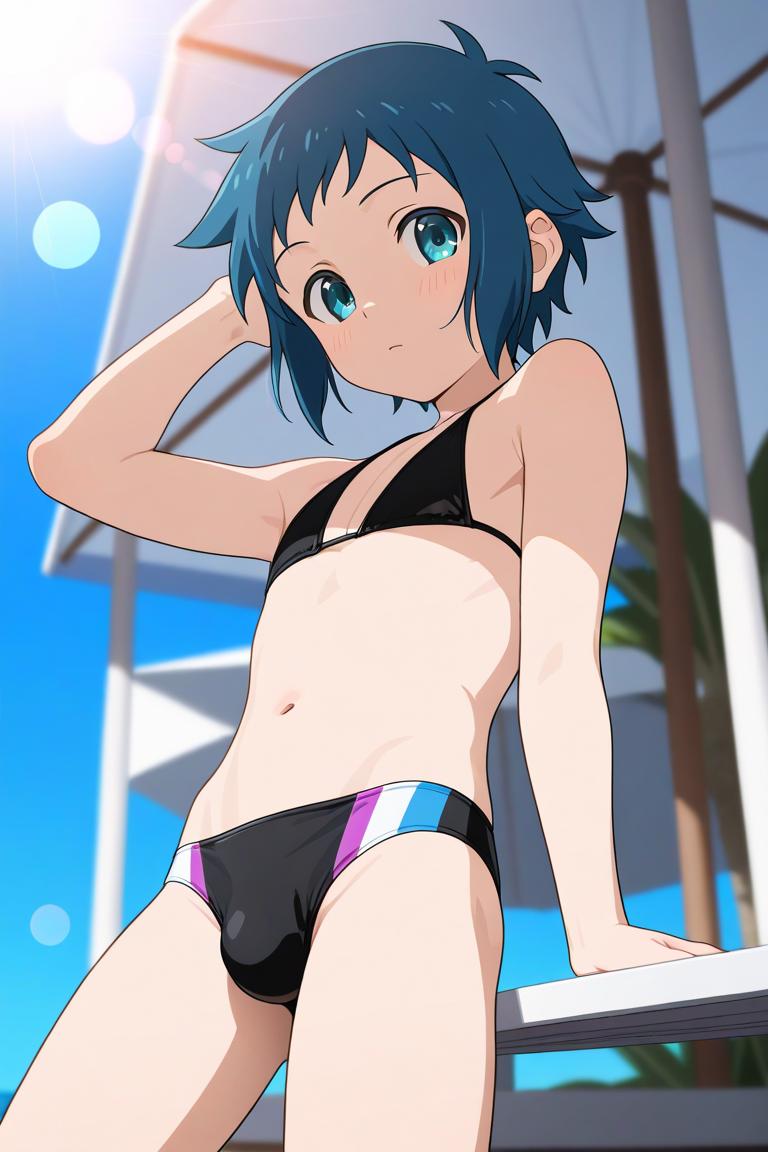 ガンダムビルドファイターズ　イオリ・セイ　水着