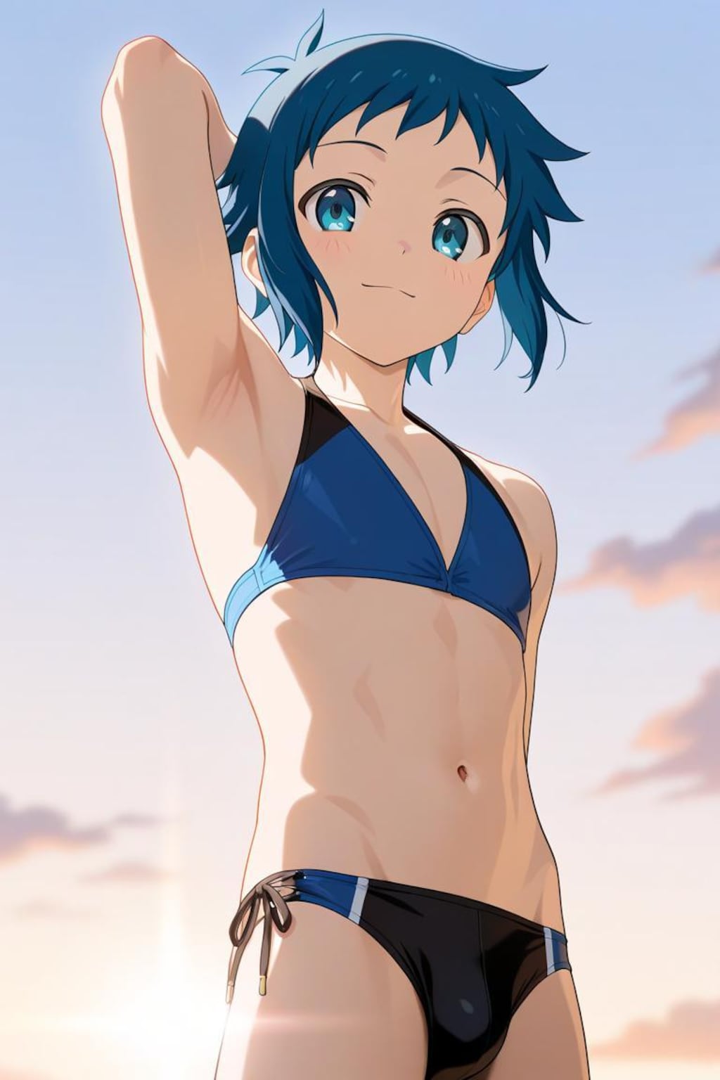 ガンダムビルドファイターズ　イオリ・セイ　水着