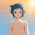 ガンダムビルドファイターズ　イオリ・セイ　水着 3枚目