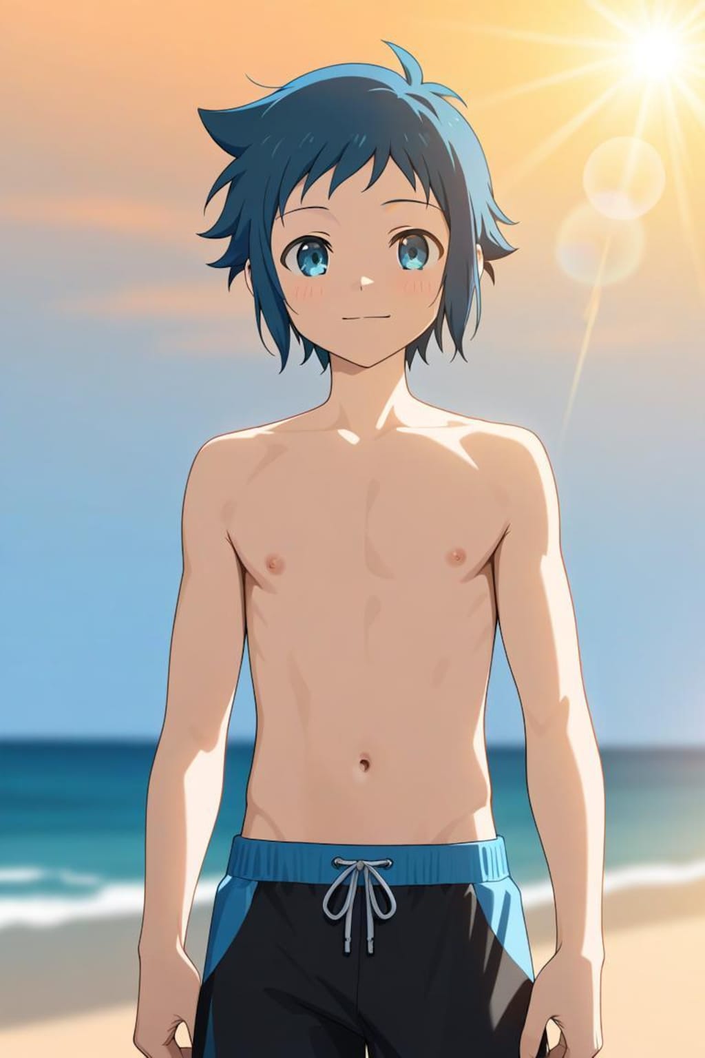 ガンダムビルドファイターズ　イオリ・セイ　水着