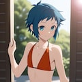 ガンダムビルドファイターズ　イオリ・セイ　水着 7枚目