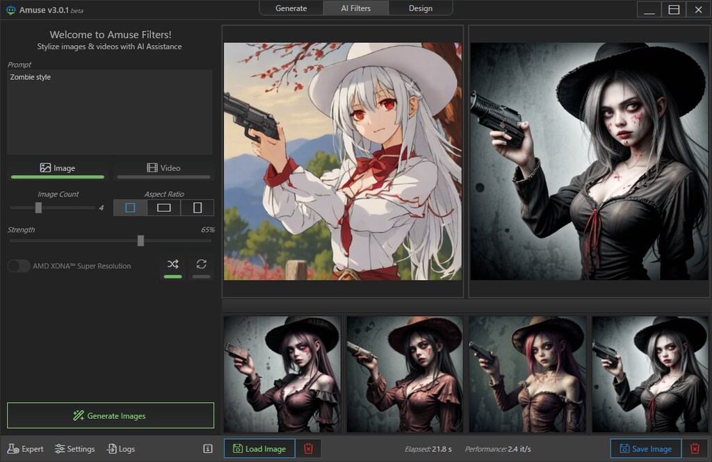 stable diffusion Amuse 3.0を使ってみた感想