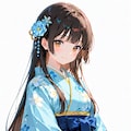 紫陽花に赤の王 5枚目