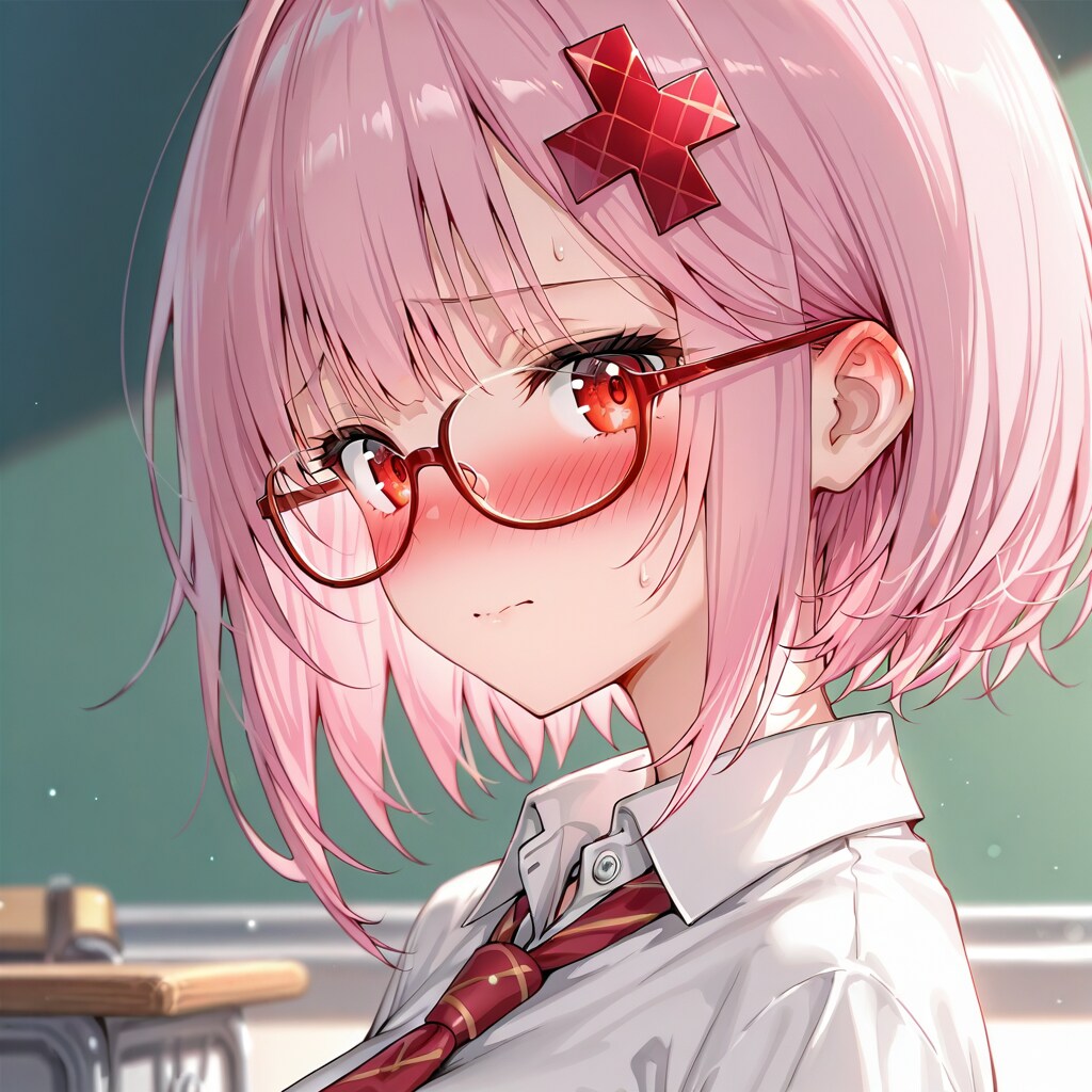 メガネ照れひーちゃん【イメチェンweek】
