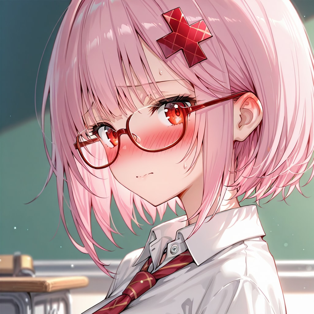 メガネ照れひーちゃん【イメチェンweek】