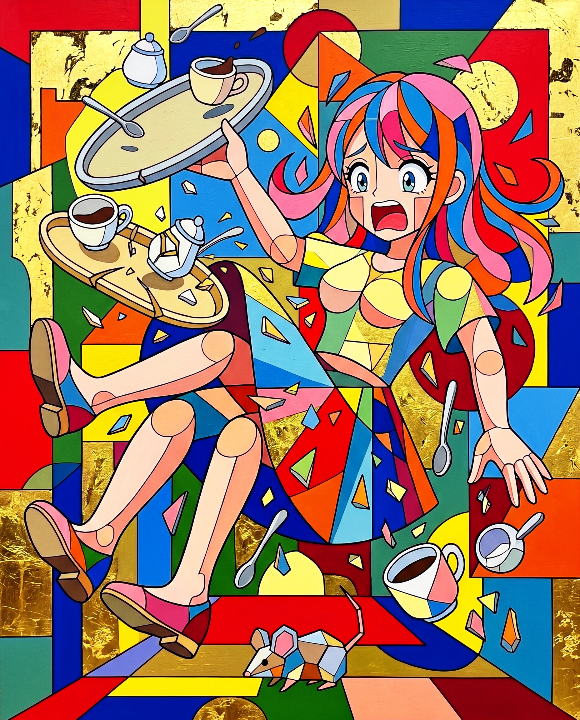 キャーッ！ねずみっ！