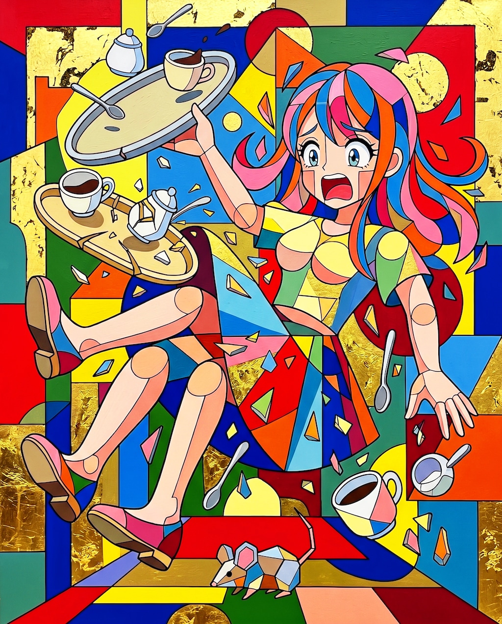 キャーッ！ねずみっ！
