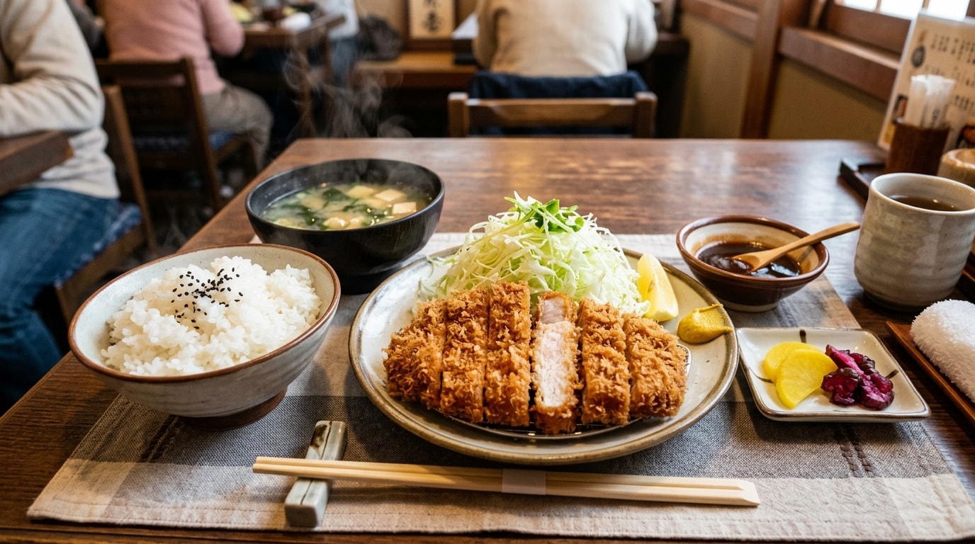 トンカツ定食