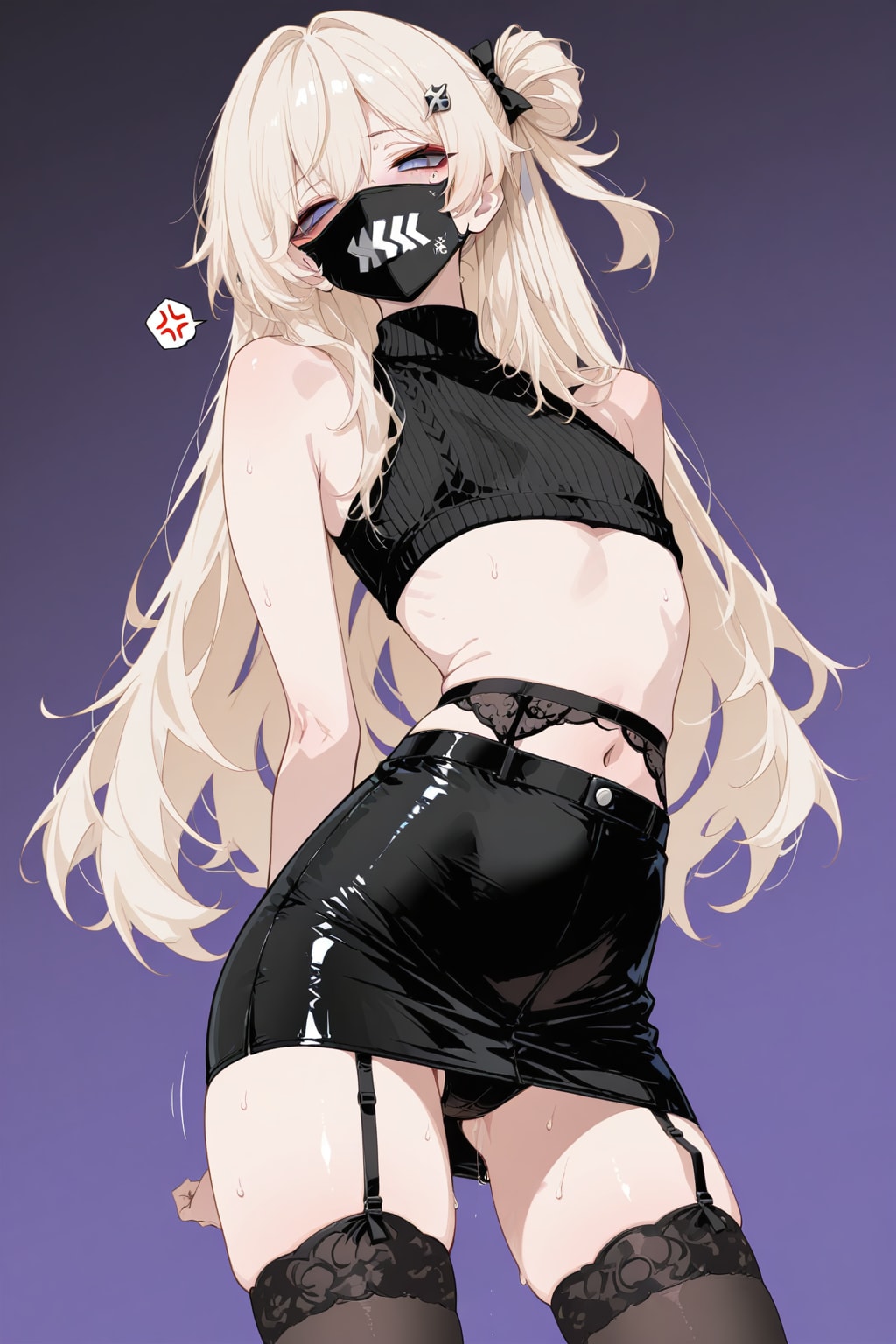 残念美人のいやらしい女コーデ(ペタン子VS大きい年増さん)