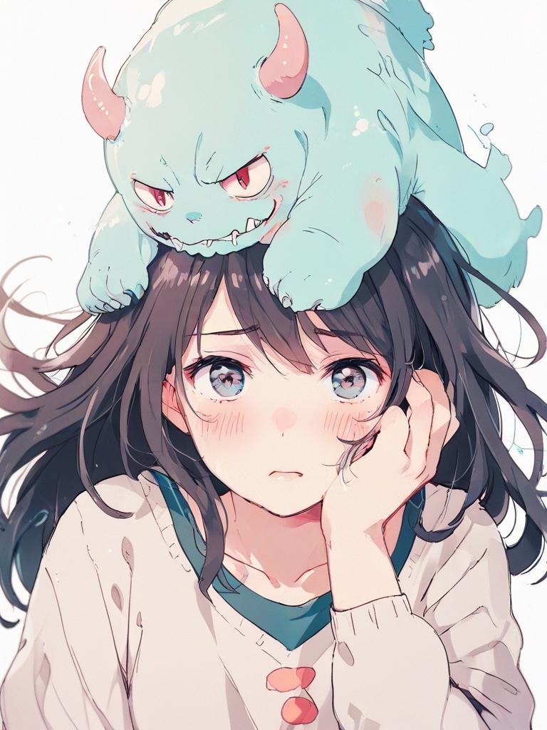 憑かれガール | の人気AIイラスト・グラビア