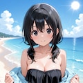 ストラップレスフリルビキニ 3枚目