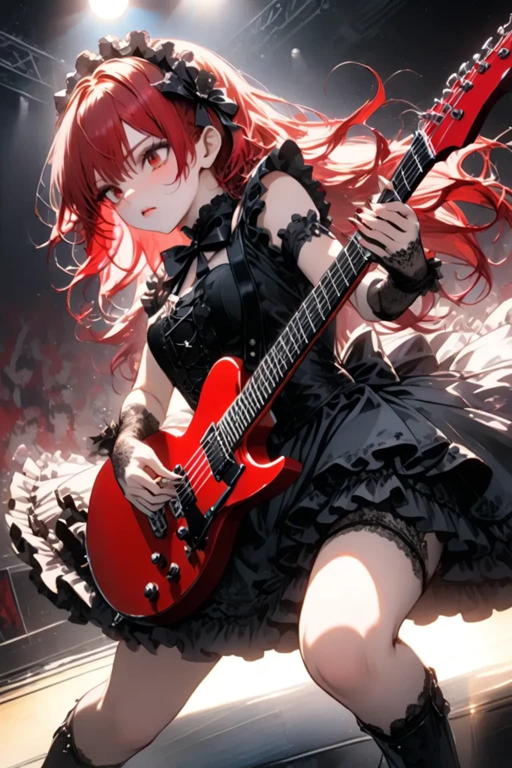 ゴシックなギタリスト