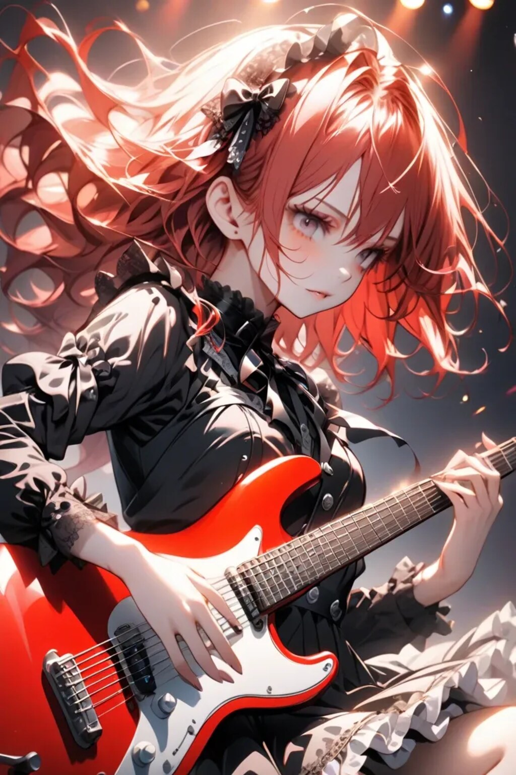 ゴシックなギタリスト
