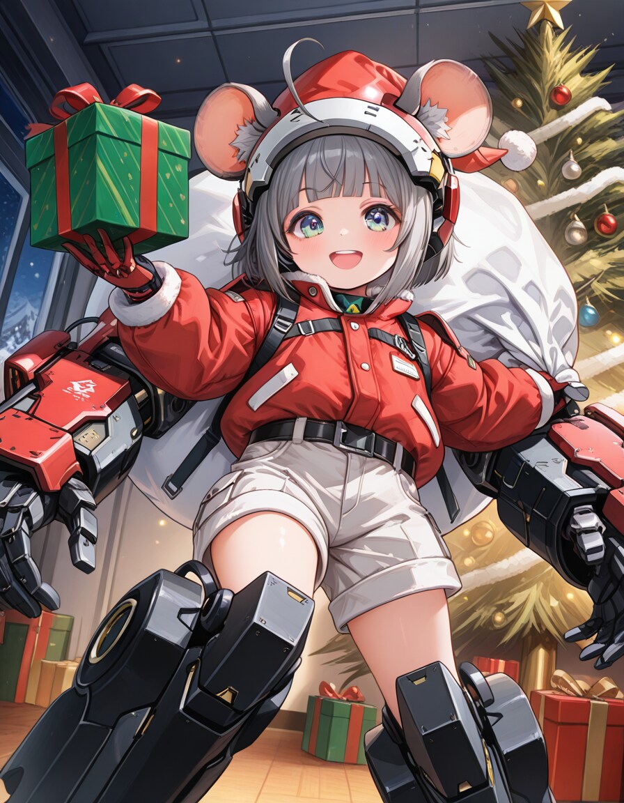 マウス教授からのプレゼント | の人気AIイラスト・グラビア