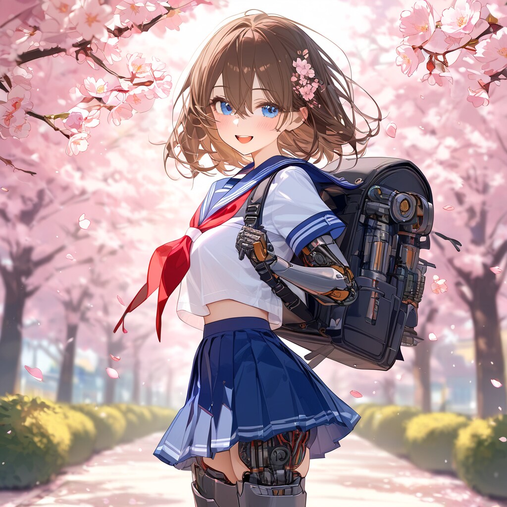 ましーん娘♥️　『第一話　今日から私は１年生！』